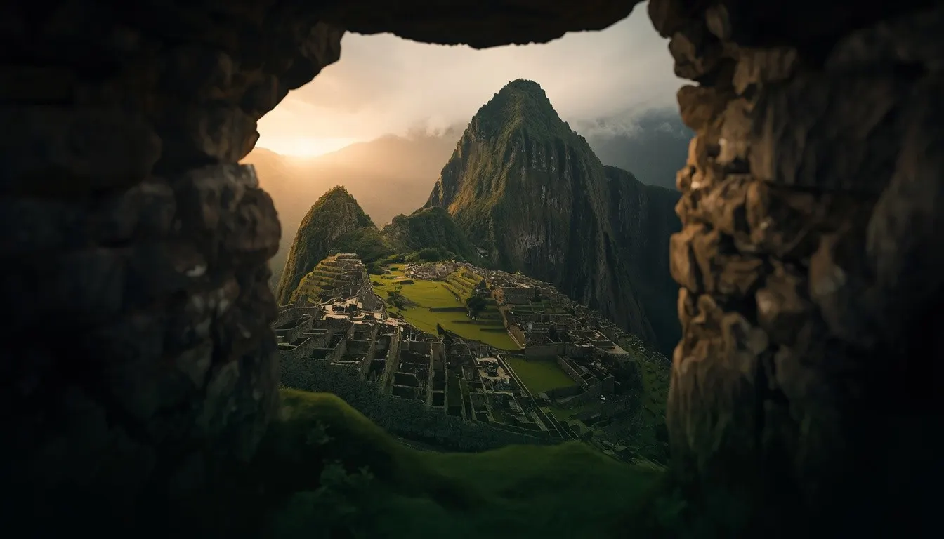Inca Trail to Machu Picchu hiking gallery image showing scenic trail conditions and landscape
